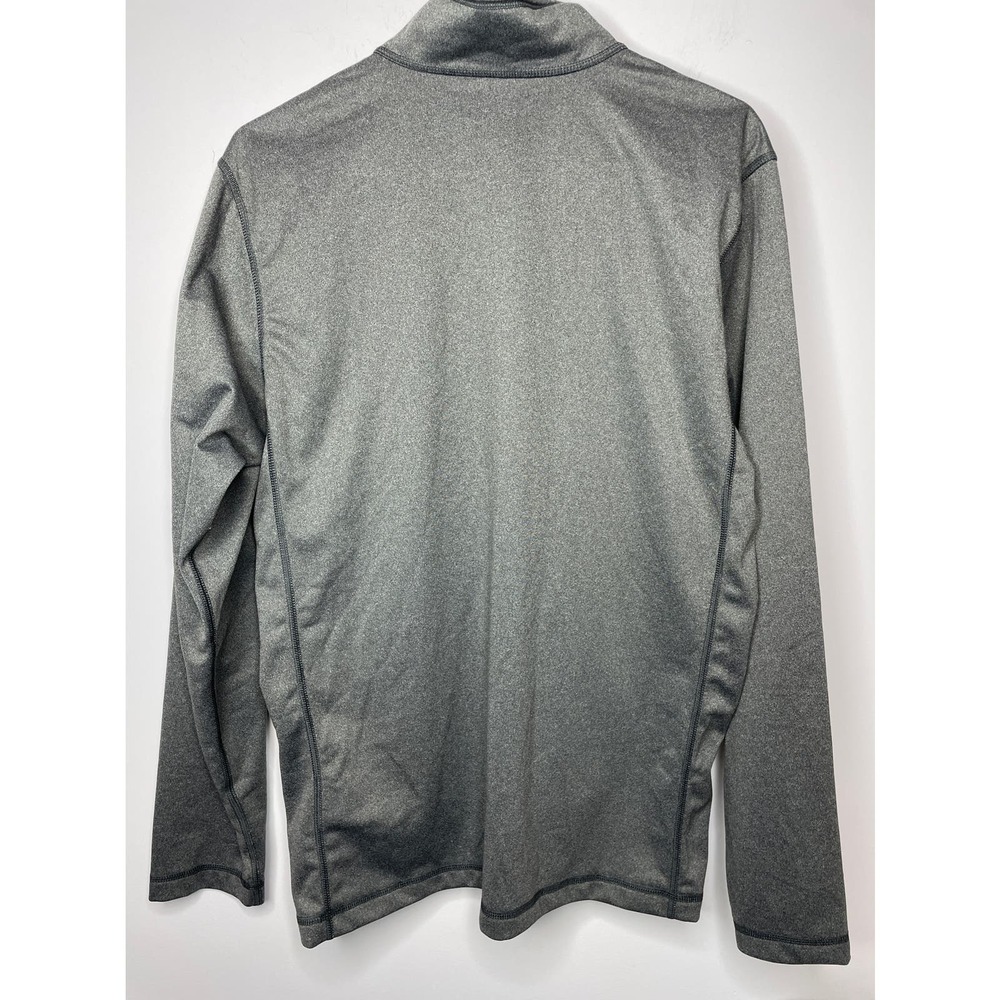 The North Face Tech 1/4 Zip Fleece Sweatshirt Mens MEDIUM Heather Gray